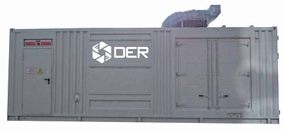 Дизельный генератор ТСС АД-500С-Т6300-1РМ9 в контейнере ДЭР